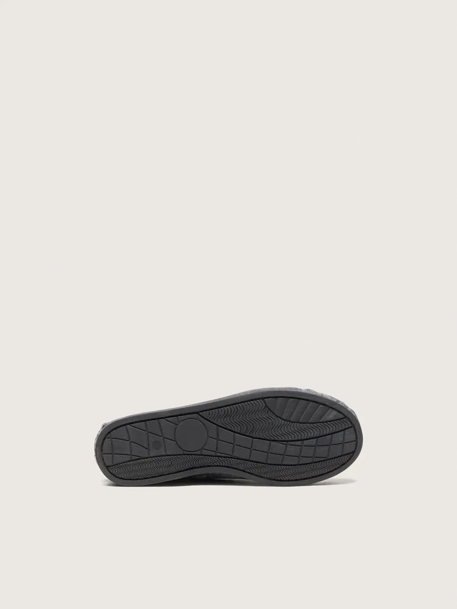 Mocassino Cruise Junior in pelle distressed nera