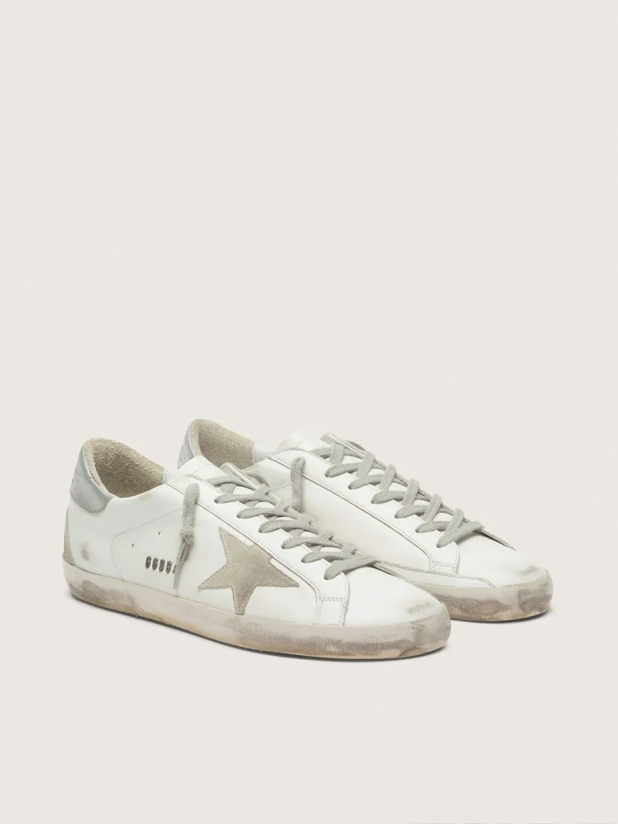 Super-Star Uomo con talloncino argentato e lettering
