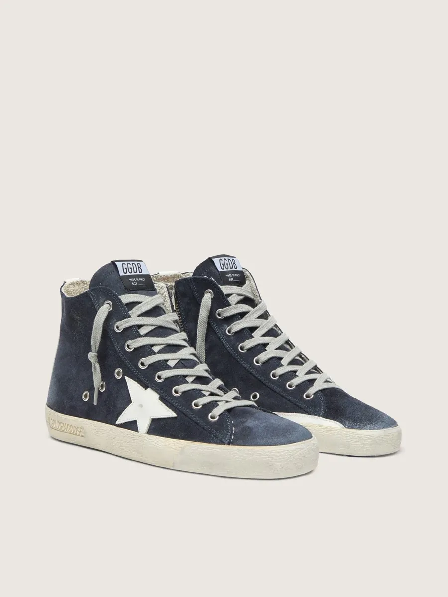 Francy Uomo in pelle con stella e talloncino in pelle