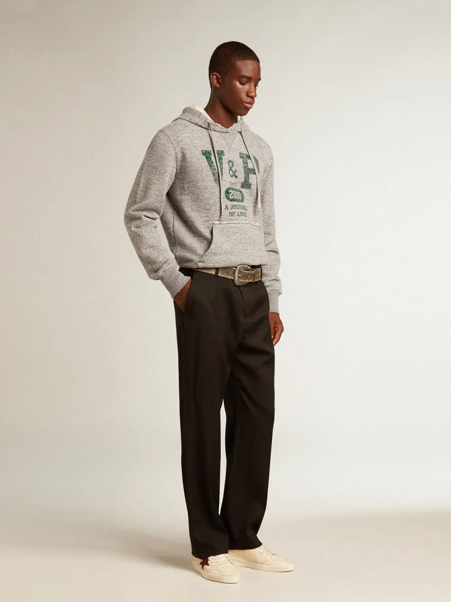 Ball Star Uomo in nappa beige con stella e talloncino in rete bordeaux