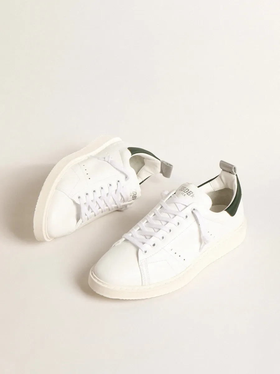 Starter bio-based con talloncino in pelle verde