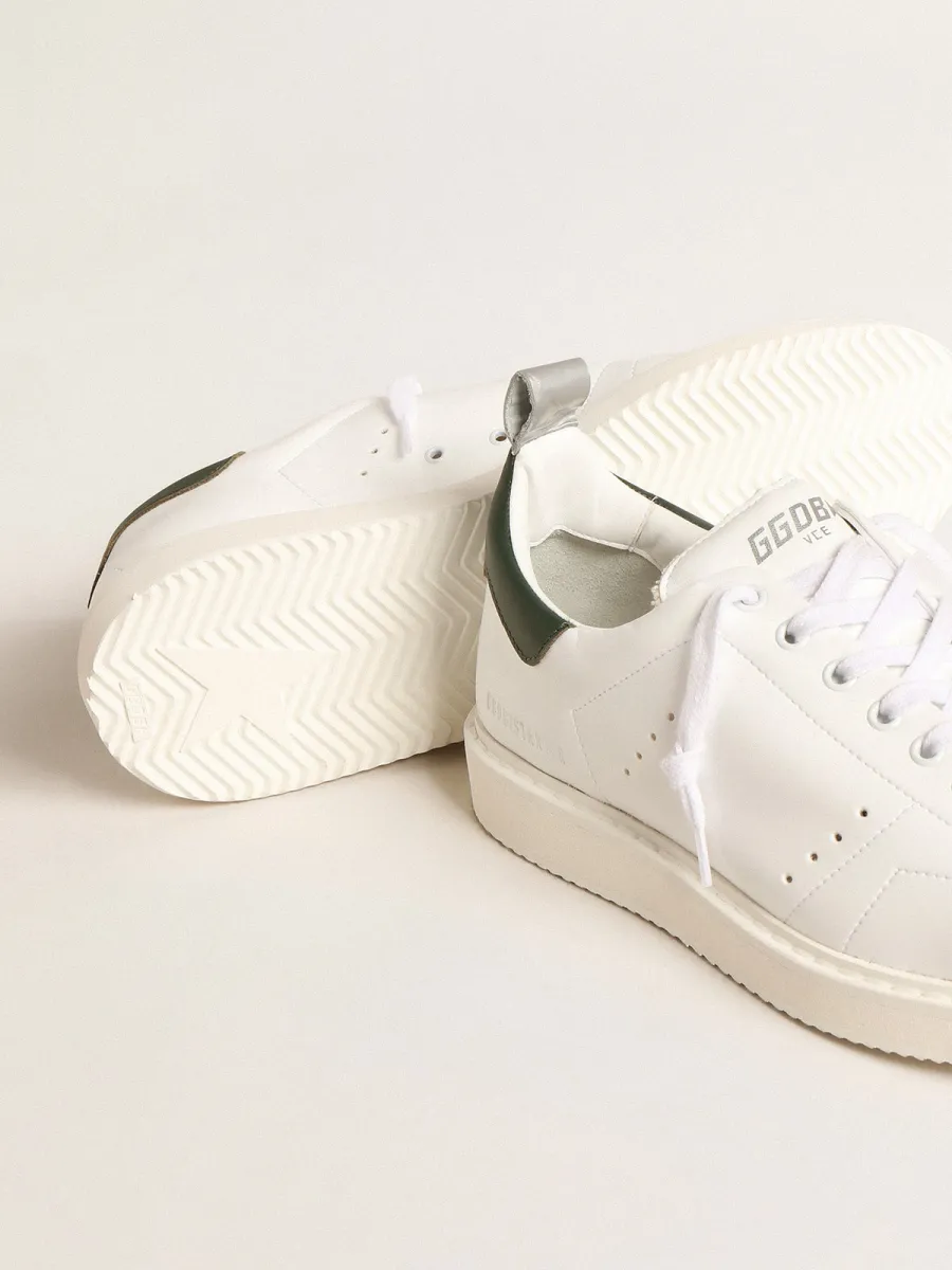 Starter bio-based con talloncino in pelle verde