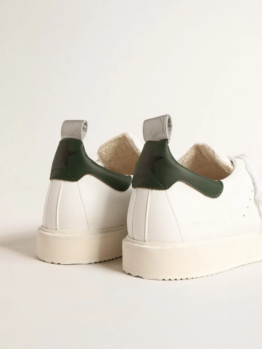 Starter bio-based con talloncino in pelle verde