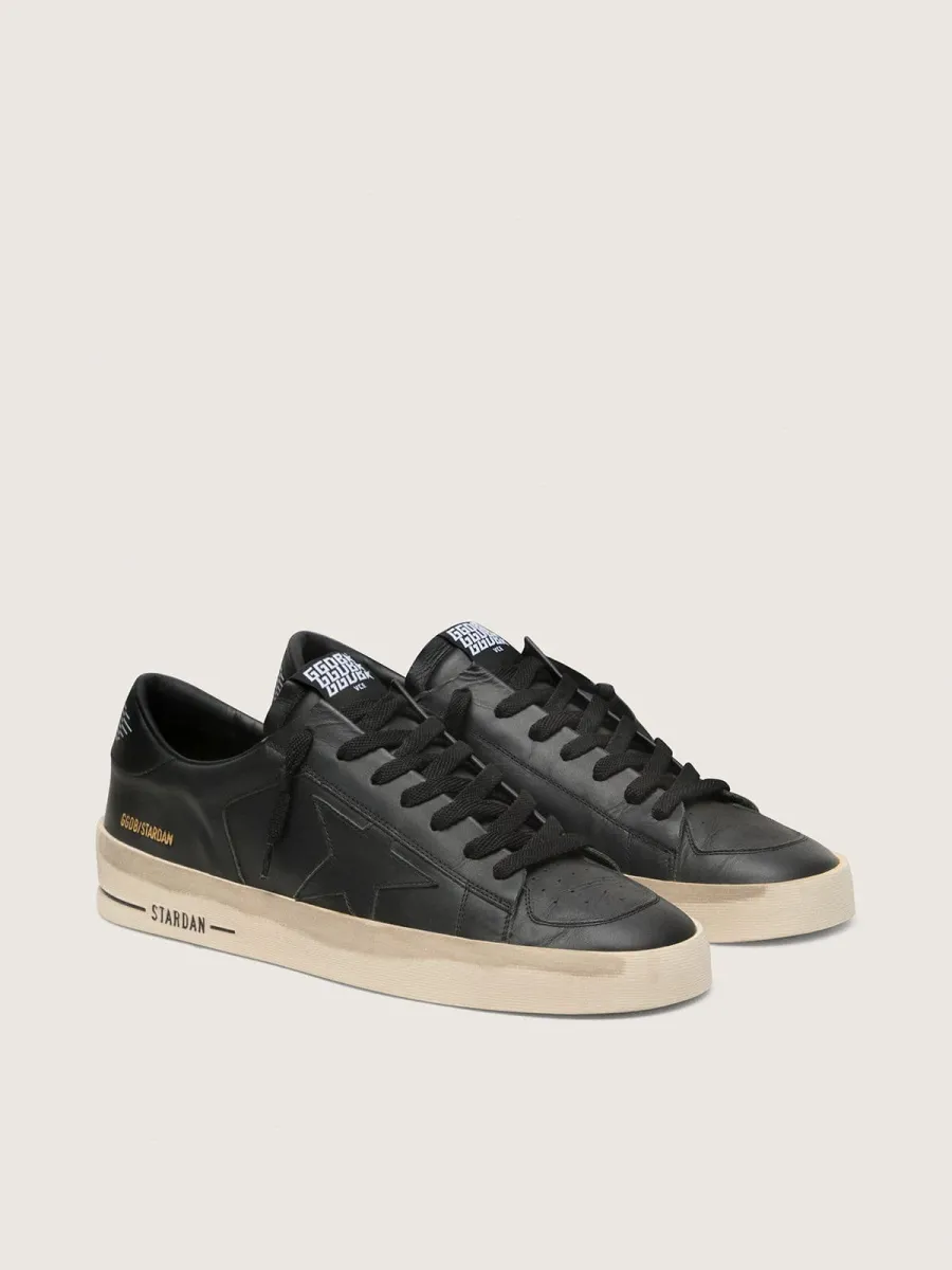 Stardan Uomo in pelle total black