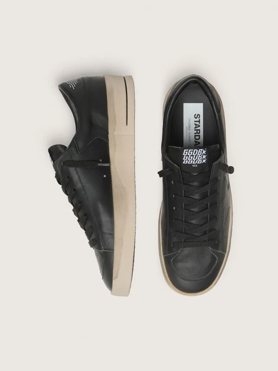 Stardan Uomo in pelle total black