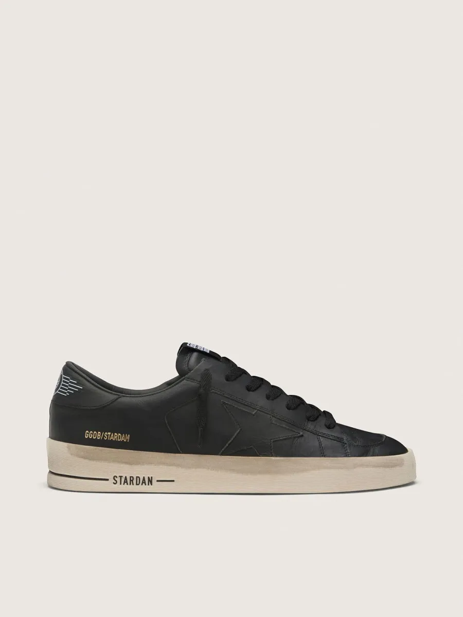 Stardan Uomo in pelle total black