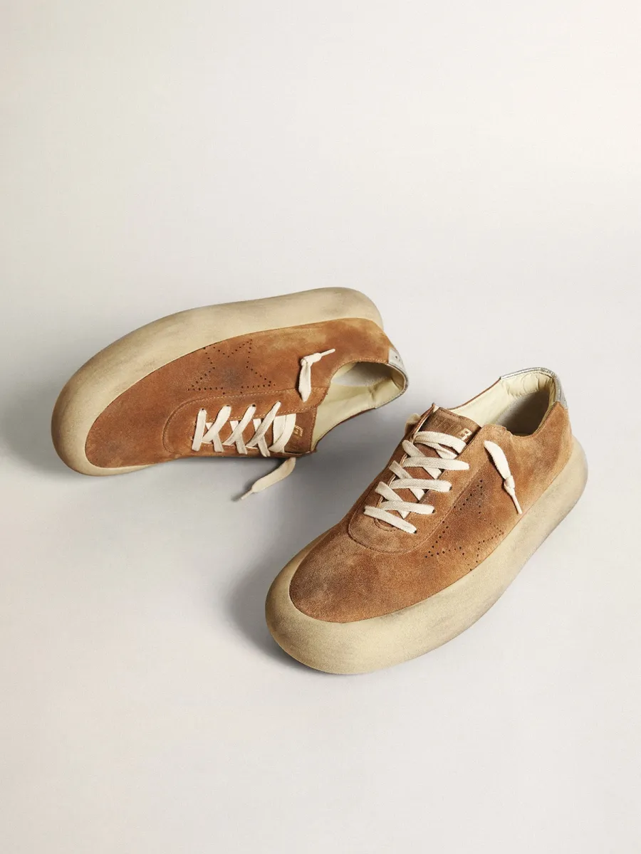 Scarpe Space-Star Uomo in suede color tabacco