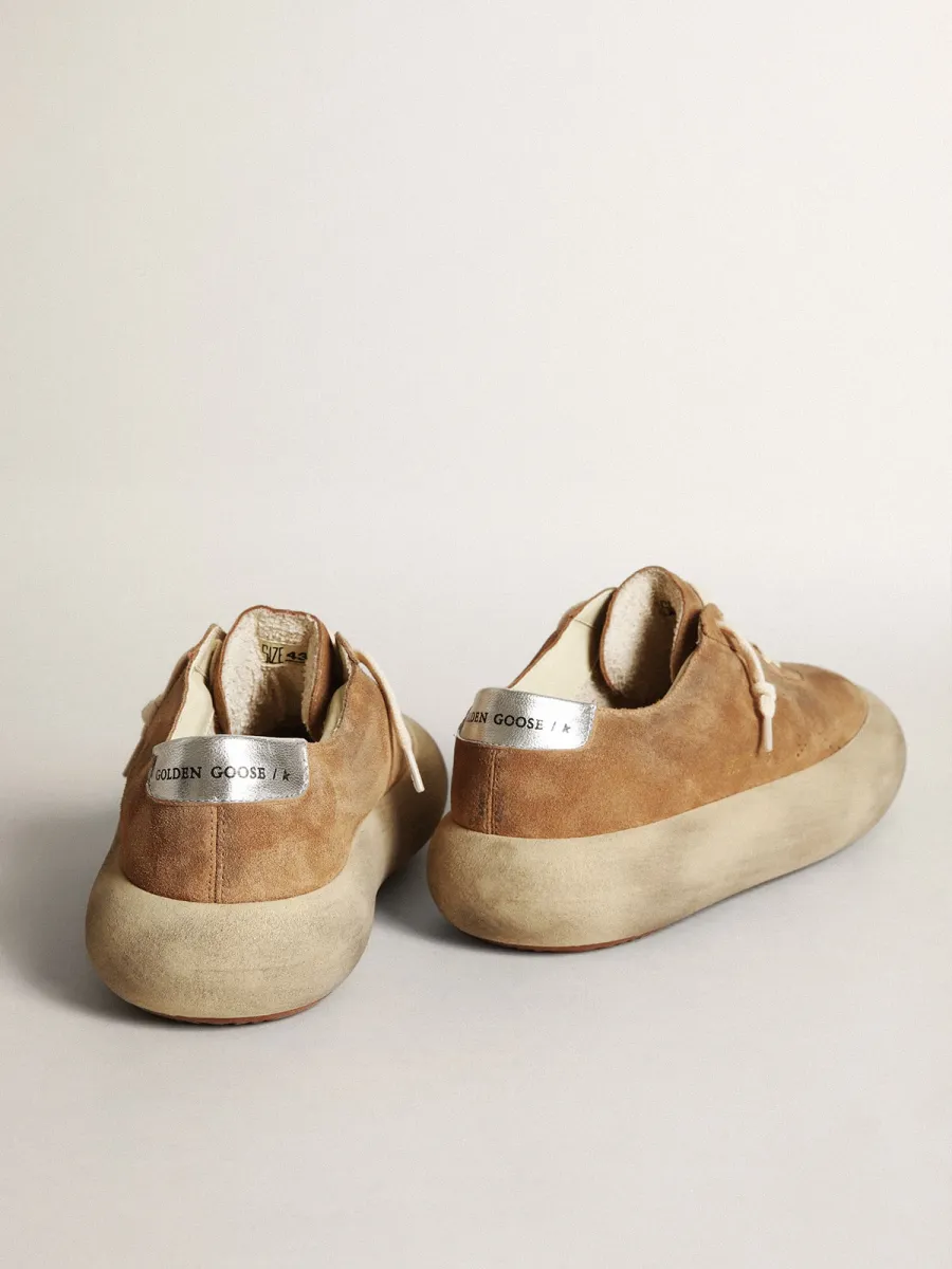 Scarpe Space-Star Uomo in suede color tabacco