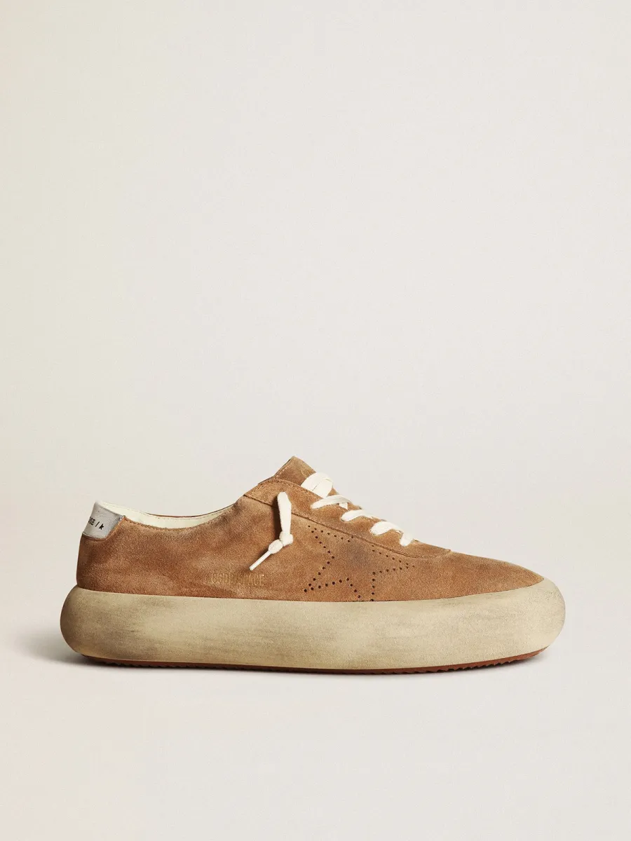 Scarpe Space-Star Uomo in suede color tabacco