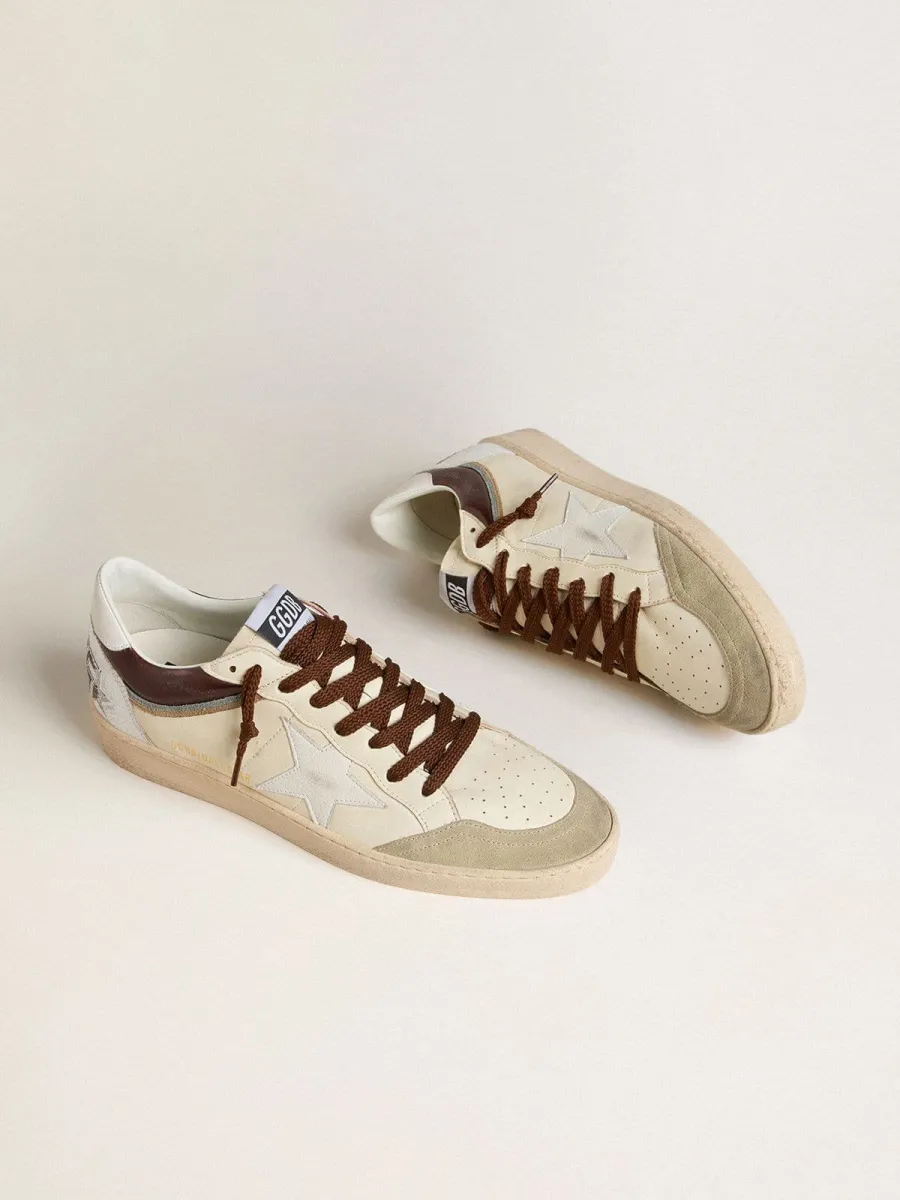 Ball Star Uomo LTD in nappa con stella in nappa e talloncino in pelle