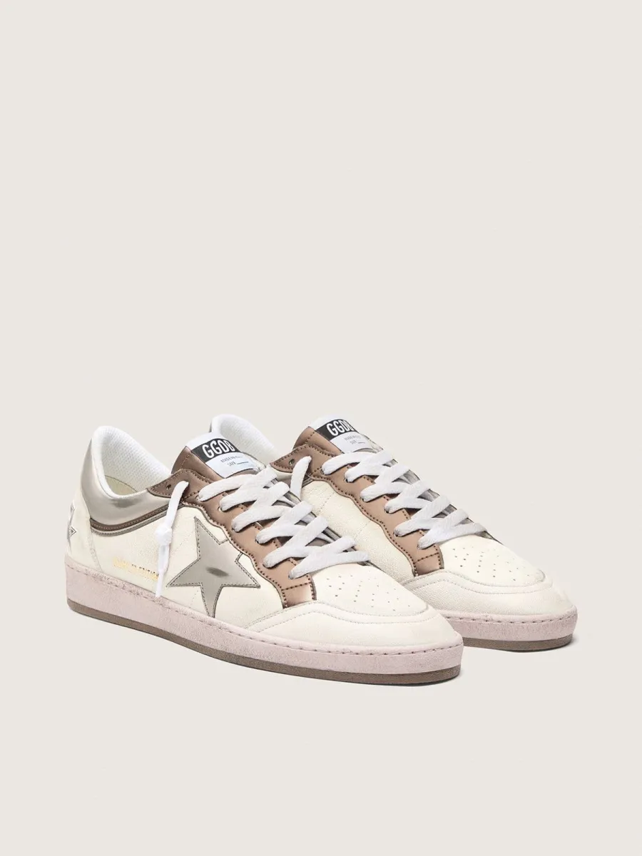 Ball Star Uomo LTD in nappa con stella e inserti bio-based laminati