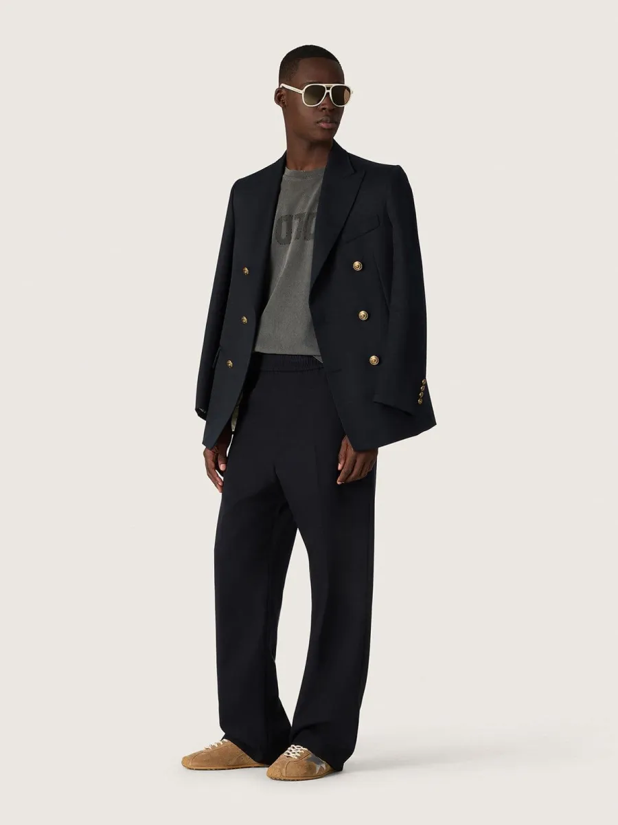 Marathon Speed Uomo con tomaia in suede tabacco e stella color argento