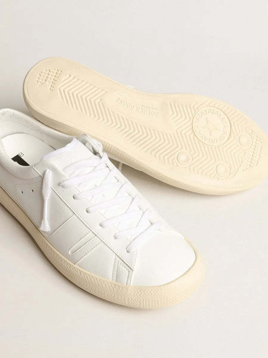 Sneaker Yatay Model 1B sostenibile con tomaia bio-based bianca e Y bianca