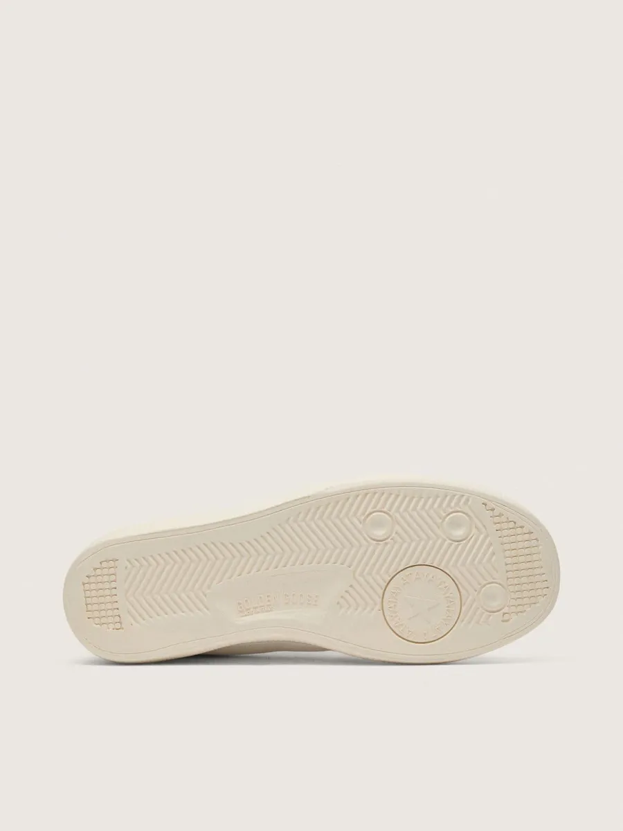 Sneaker Yatay Model 1B sostenibile con tomaia bio-based bianca e Y bianca