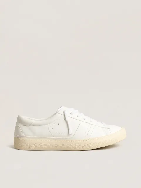 Sneaker Yatay Model 1B sostenibile con tomaia bio-based bianca e Y bianca