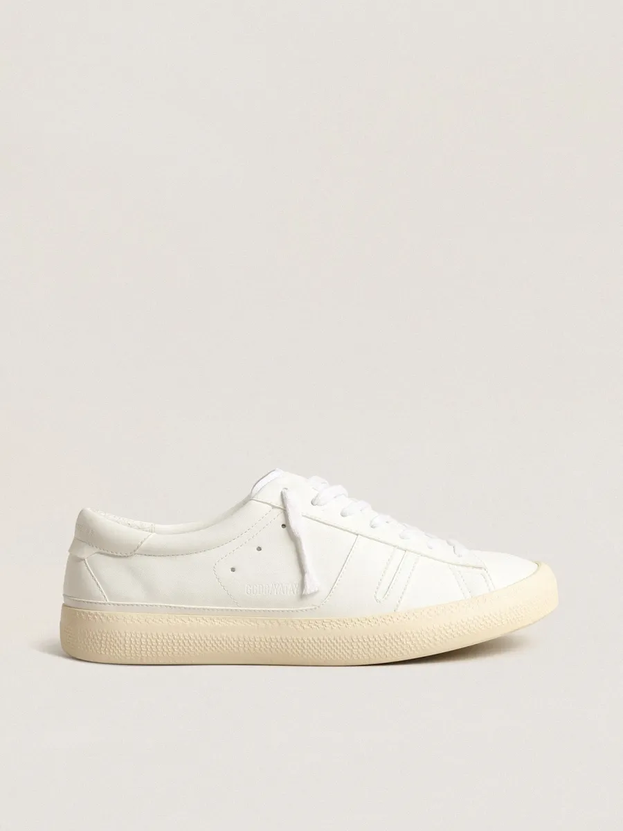 Sneaker Yatay Model 1B sostenibile con tomaia bio-based bianca e Y bianca