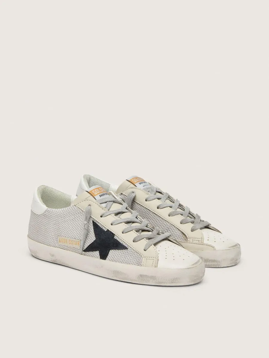 Super-Star Donna in pelle con stella nera