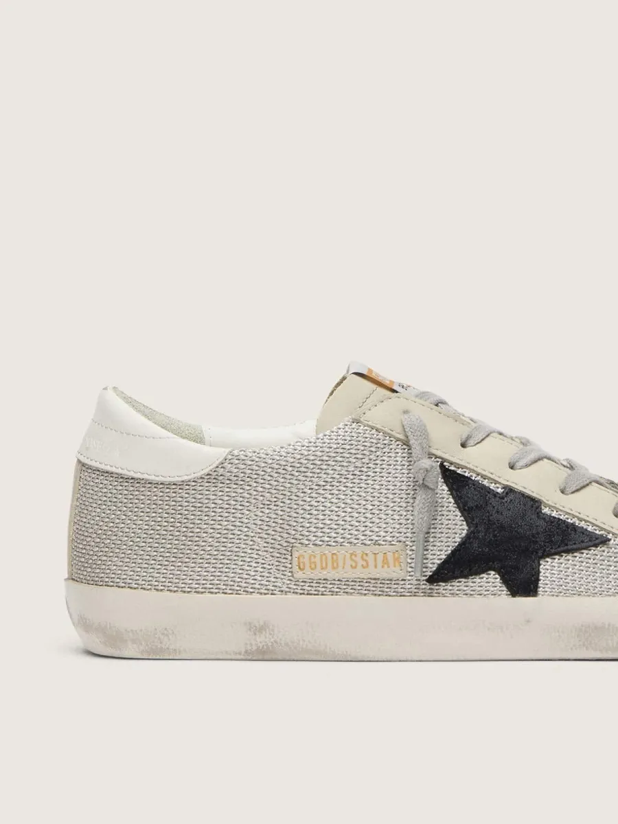 Super-Star Donna in pelle con stella nera