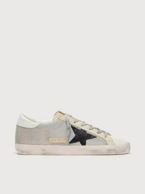 Super-Star Donna in pelle con stella nera