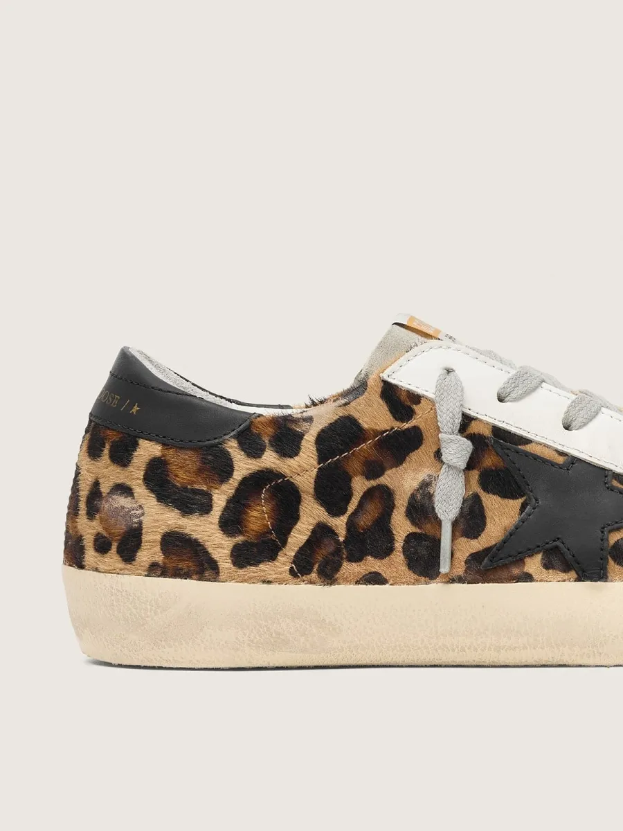 Super-Star Donna in pelle stampa leo