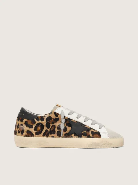 Super-Star Donna in pelle stampa leo
