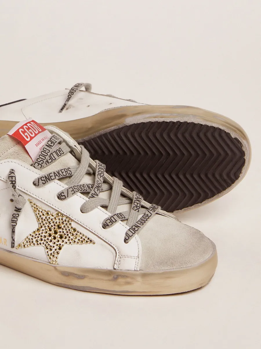 Super-Star Donna  con talloncino blu e stella in cristalli Swarovski
