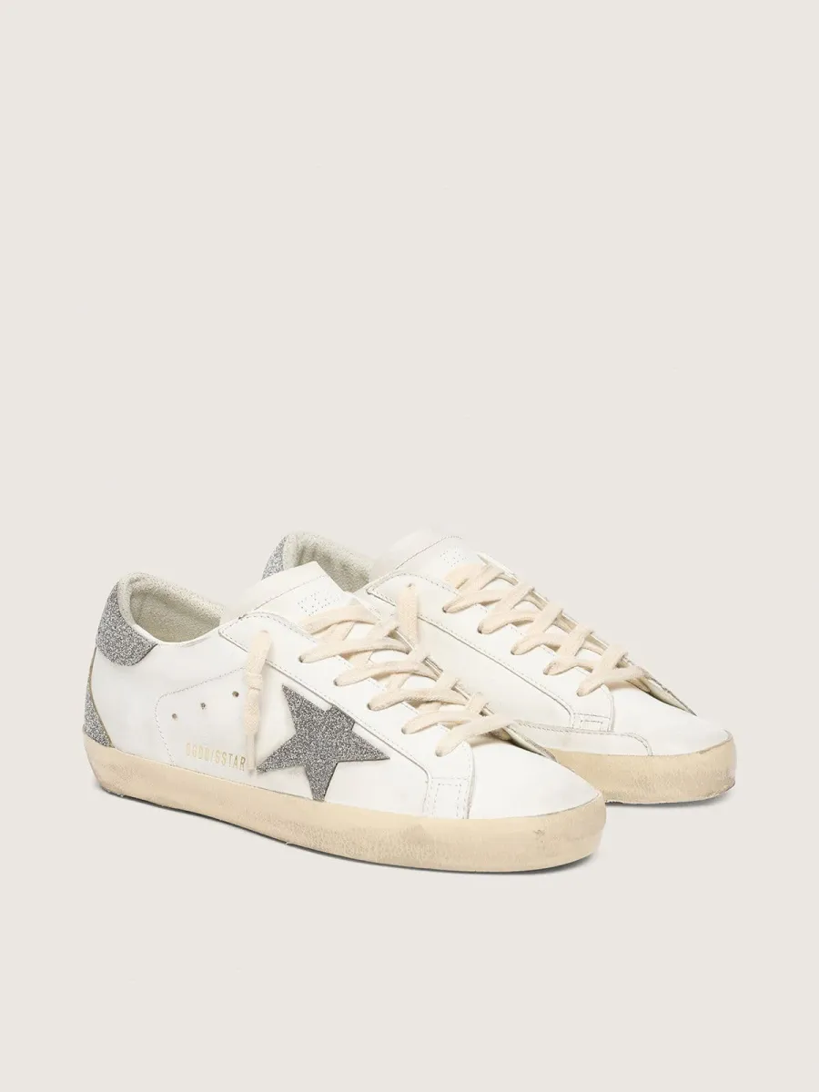 Super-Star Donna con stella e talloncino in cristalli Swarovski argento
