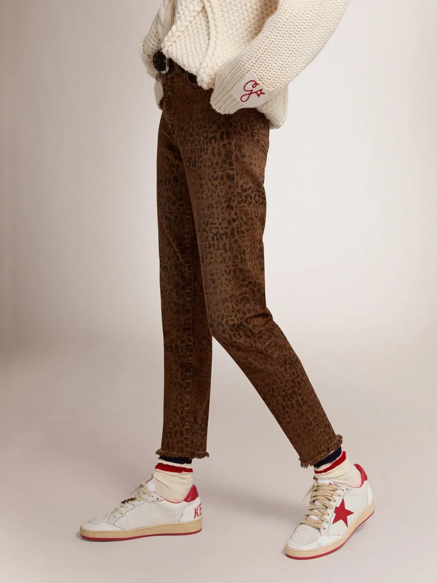 Ball Star Donna in pelle bianca con stella e talloncino rossi