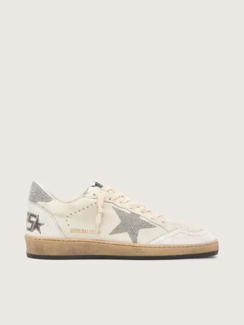 Ball Star bianca con stella e talloncino in cristalli Swarovski