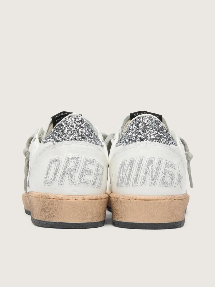 Ball Star Wishes Donna in nappa con stella e talloncino glitter