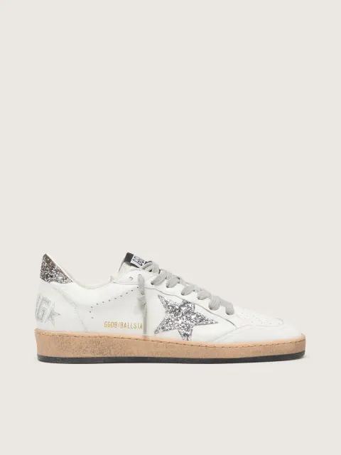 Ball Star Wishes Donna in nappa con stella e talloncino glitter