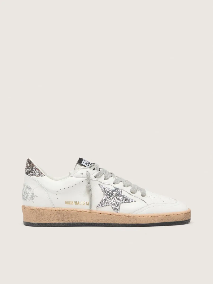 Ball Star Wishes Donna in nappa con stella e talloncino glitter