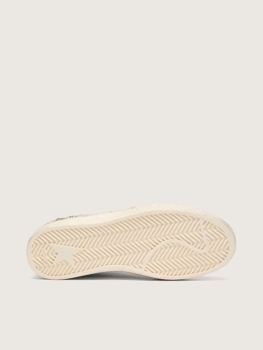 Ball Star LTD donna in cavallino leo con stella in pelle color crema