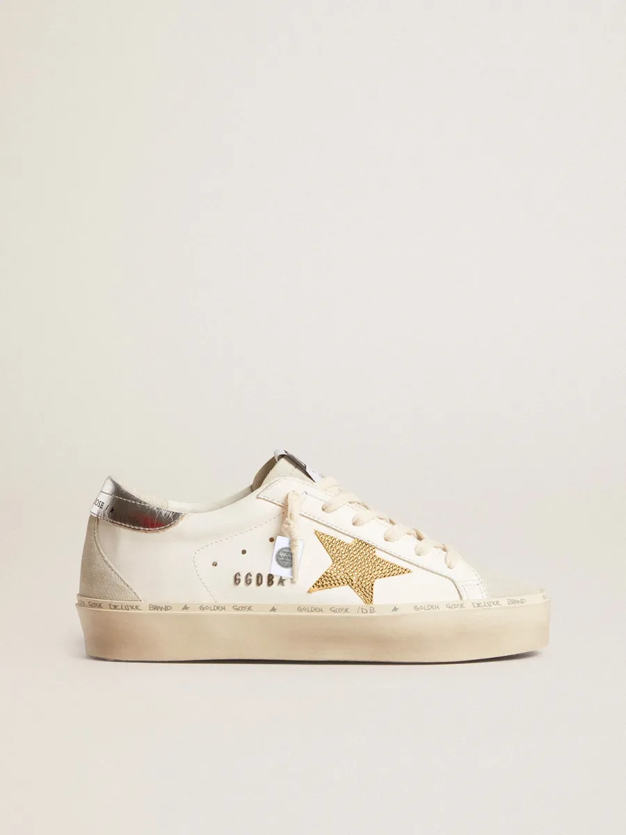 Hi Star con stella in cristalli Swarovski e talloncino in pelle argento