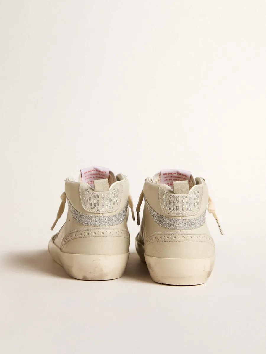 Mid Star Donna LTD con stella in pelle bronzo e virgola in cristalli Swarovski