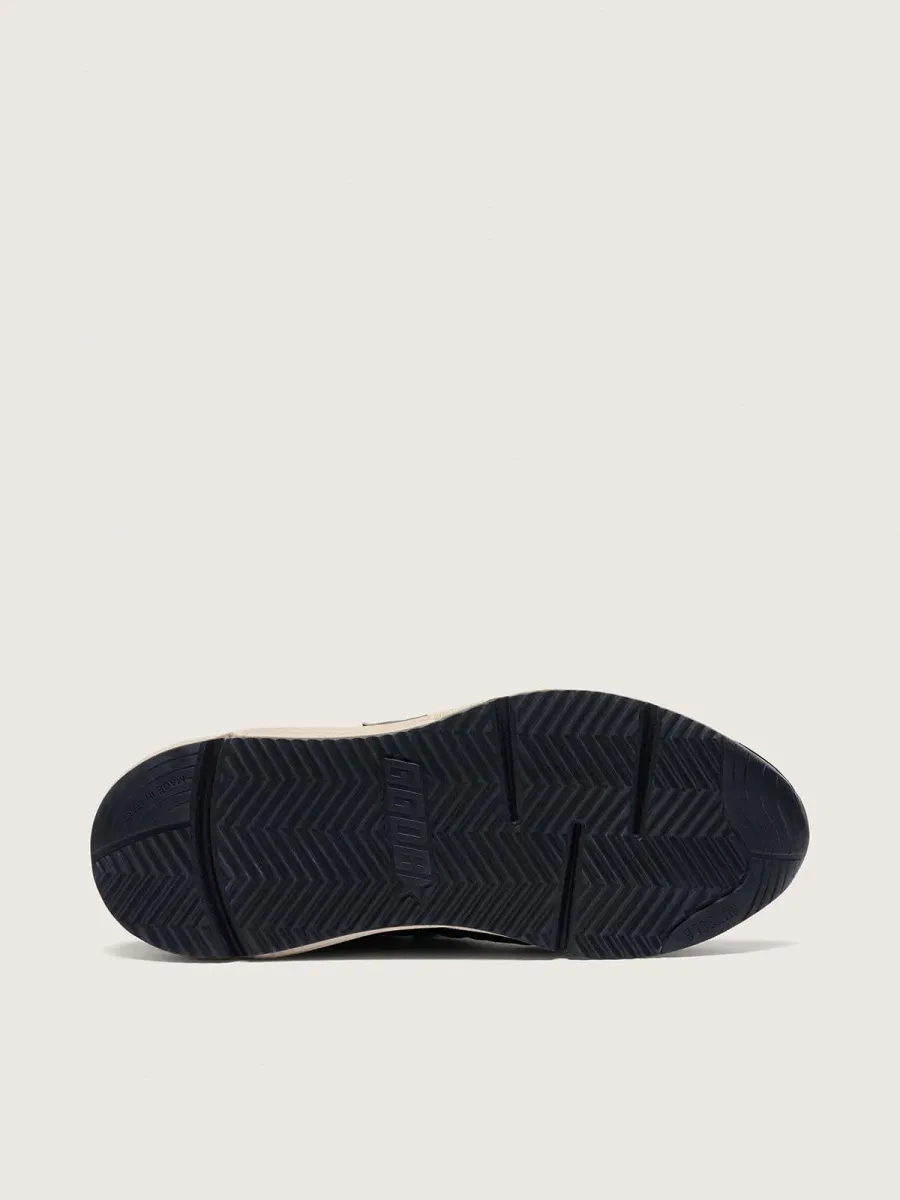 Running Sole Donna in nappa e suede nere