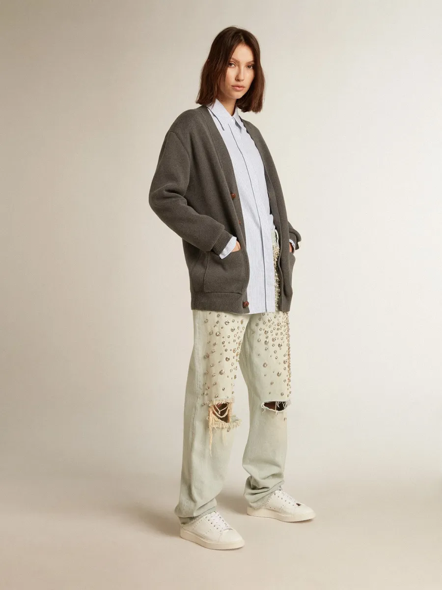 Starter Donna bio-based con stella e talloncino bianchi