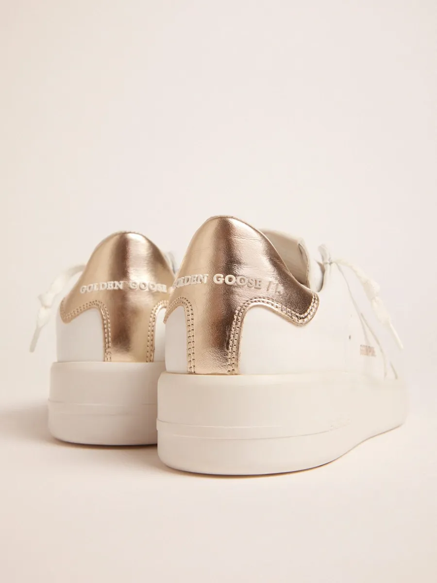 Sneakers Purestar donna con talloncino dorato
