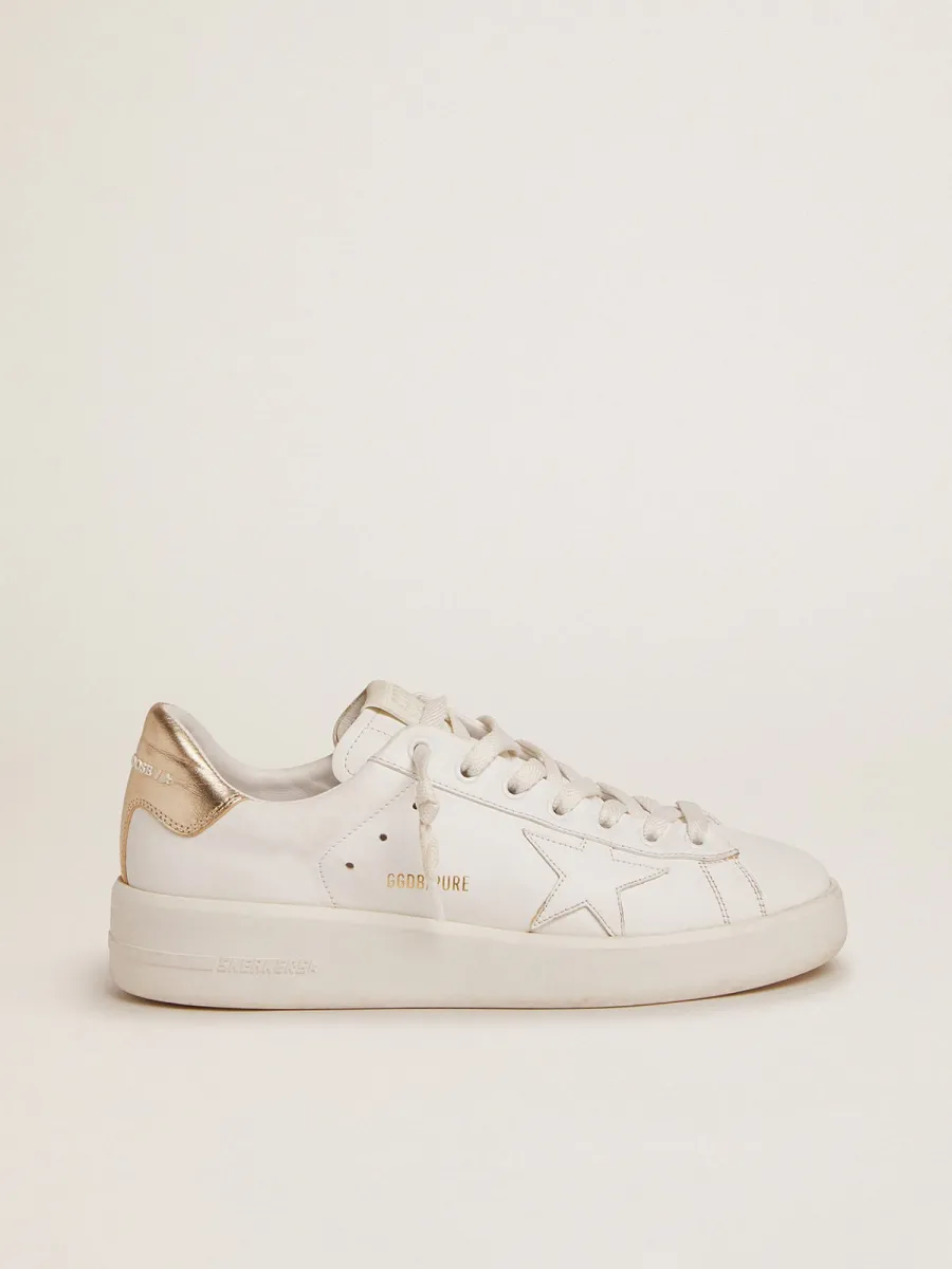 Sneakers Purestar donna con talloncino dorato