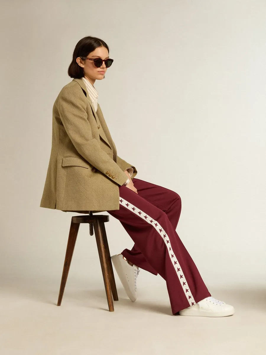 Purestar Donna bio-based con talloncino in pelle laminata color bronzo