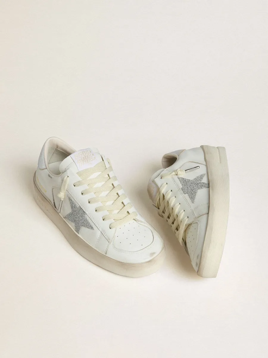 Stardan Donna LTD con stella in cristalli Swarovski e talloncino in pelle laminata