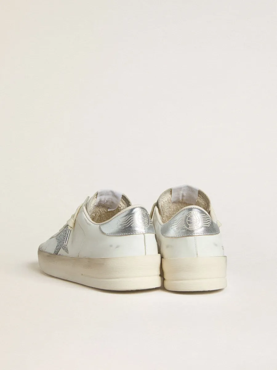 Stardan Donna LTD con stella in cristalli Swarovski e talloncino in pelle laminata