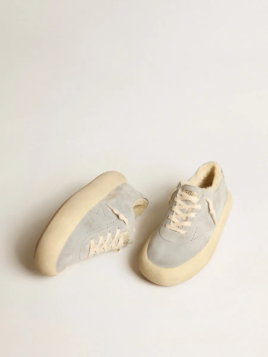 Scarpe Space-Star Donna in suede ghiaccio con fodera in shearling
