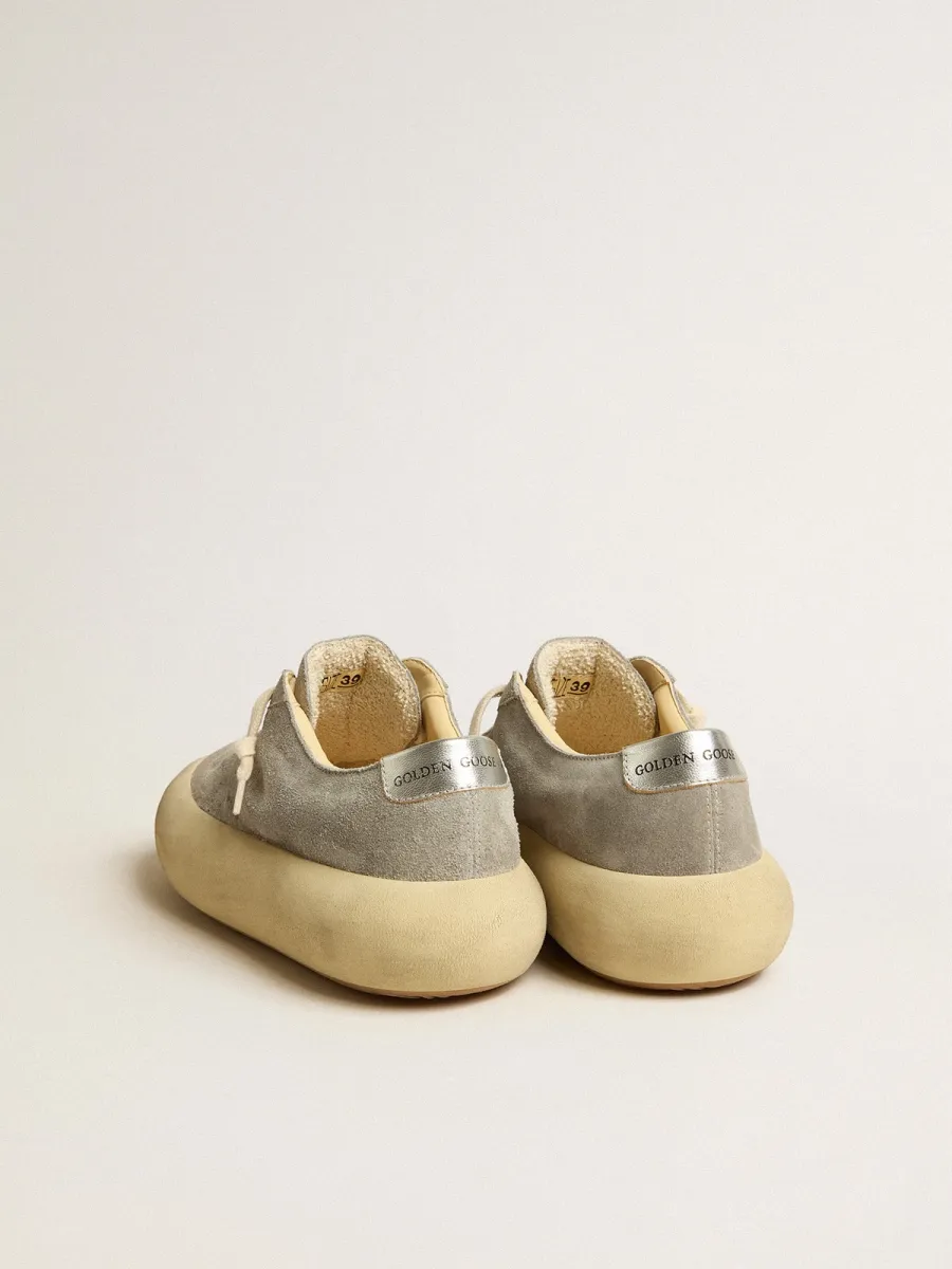Scarpe Space-Star Donna in suede ghiaccio con stella traforata