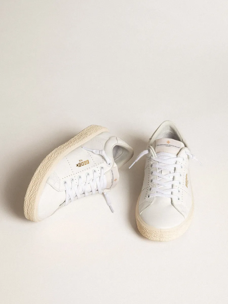 Tennis Donna in pelle bianca