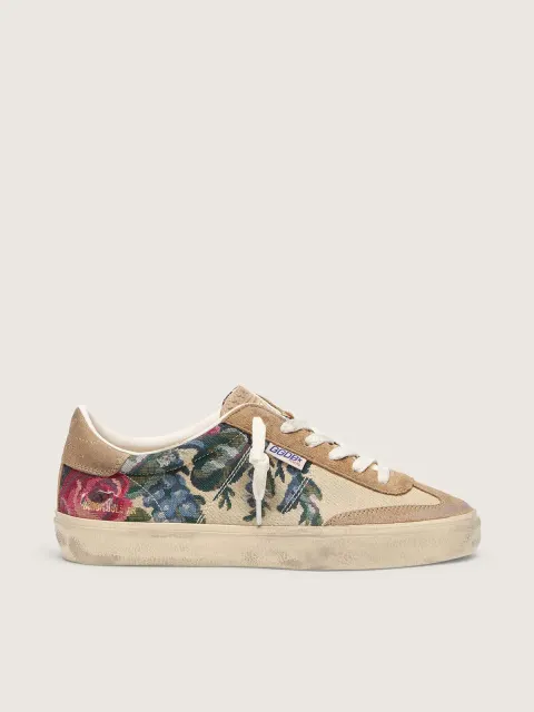 Soul Star Donna in canvas e suede con stampa colorata