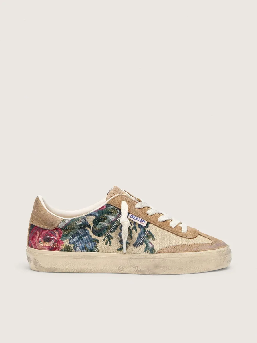 Soul Star Donna in canvas e suede con stampa colorata
