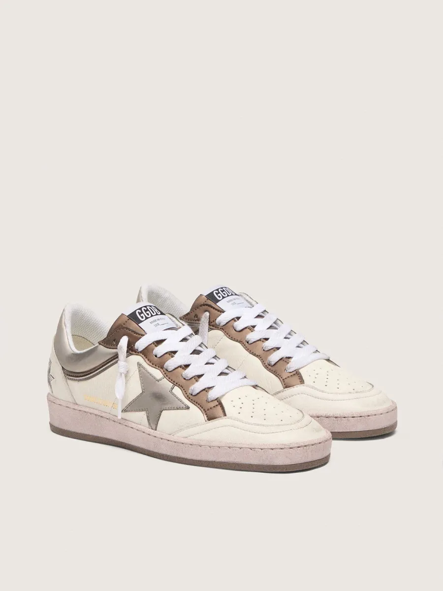 Ball Star Donna LTD in nappa con stella e inserti bio-based laminati