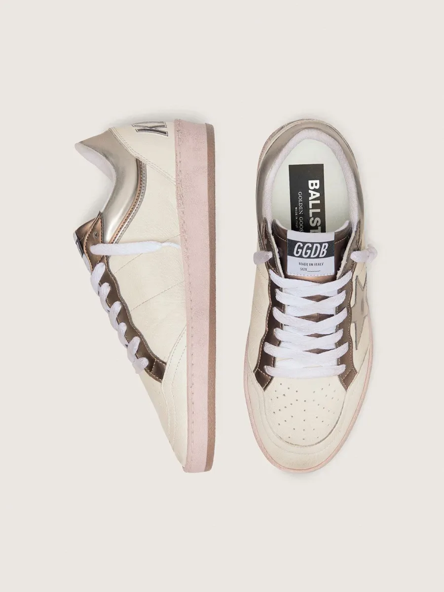 Ball Star Donna LTD in nappa con stella e inserti bio-based laminati