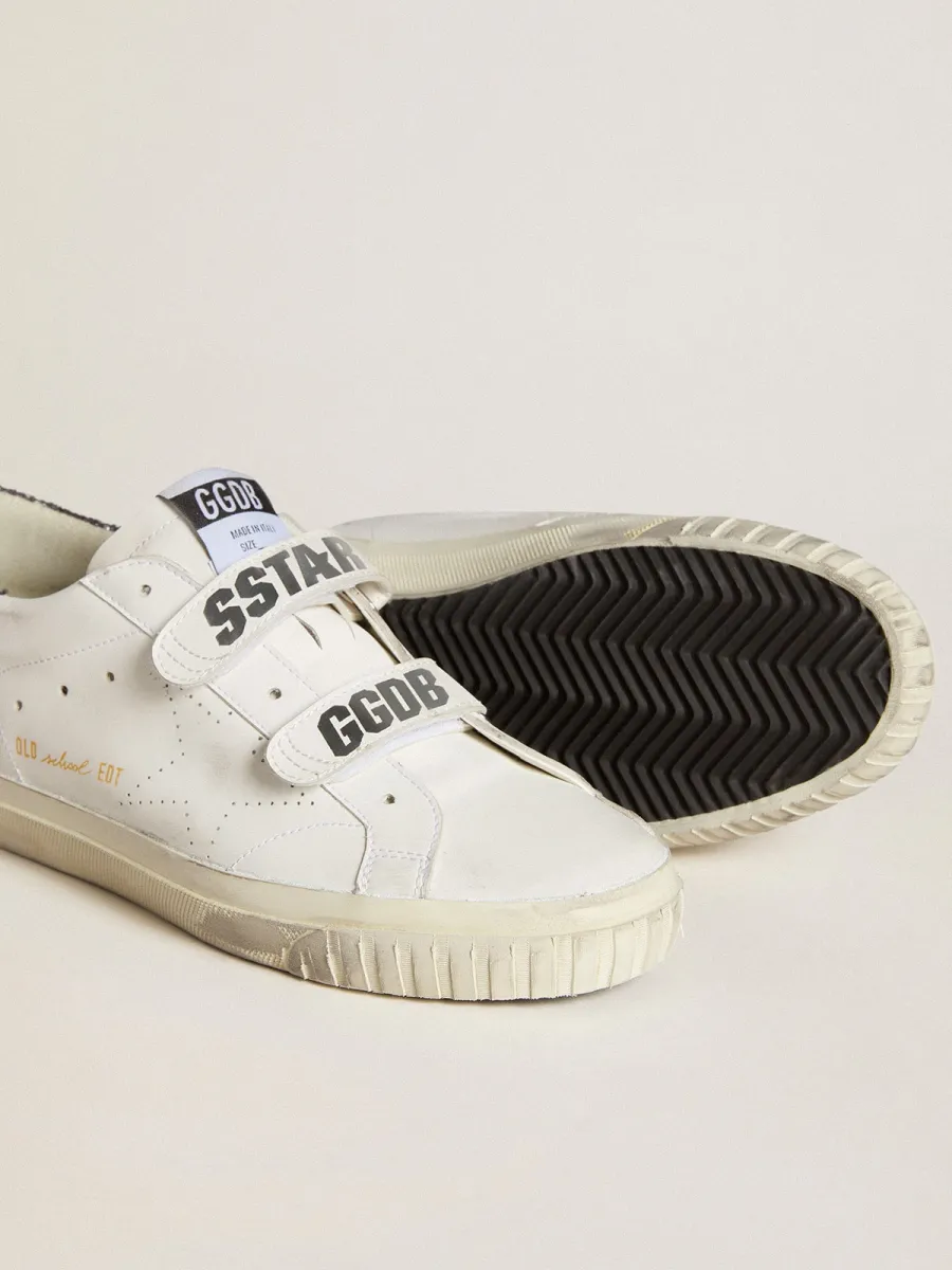 Old School bio-based con stella traforata e talloncino in glitter